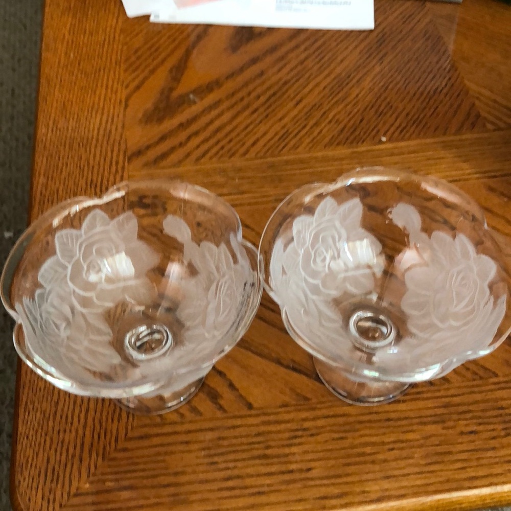 Sherbet glasses